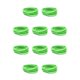 thumbnail image 2 of Bandas para el cabello Jumpingount 10 piezas decorativas soporte protector cola de caballo alta elasticidad Verde fluorescente, 2 of 6