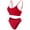Red, variant on Women's Lingerie for Women 2 Piece Lingerie Set Bra and Panty Sets (Black,M)