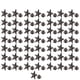 thumbnail image 5 of Remache de estrella de aleación de zinc para zapatos, bolsos y decoración de ropa - Color pistola, 5 of 10