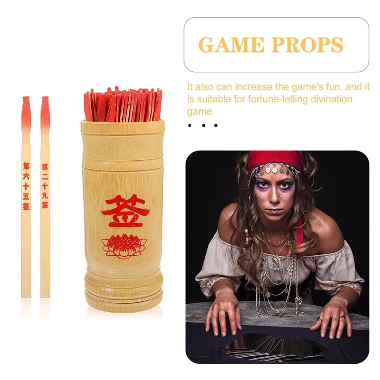 Vintage Style Sticks 100pcs Blank Chinese Fortune Sticks – I Ching ...