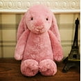 thumbnail image 4 of Toys Plush Gray Bunny Rabbit Stuffed Animal Soft Cuddly Perfect for Child 11.8 Inches, 4 of 16