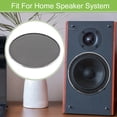 thumbnail image 3 of Cubiertas de rejilla de altavoz de 6 pulgadas de Unique Bargains, protector de subwoofer de audio, tono plateado, 2 piezas, 3 of 7