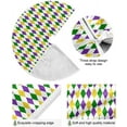 thumbnail image 2 of Coolnut Mardi Gras Christmas Tree Skirt Tree Skirt for Holiday Party Home Christmas Day Ornaments48", 2 of 6