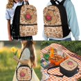 thumbnail image 2 of Yuyamidu Kawaii Capybara School Backpack Set of 3, 17 Inch Kids Bookbag with Lunch Bag and Pencil Case, Lightweight Large Capacity Backpack for School Travel, 2 of 7