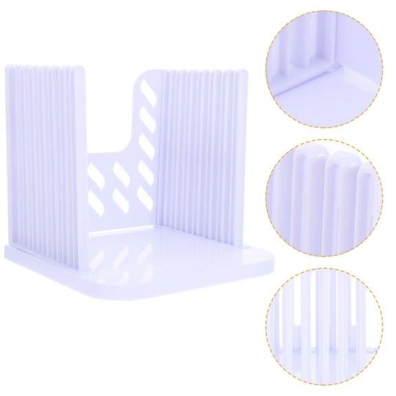 WEAVILUX ABS Bread Slicer with Finger Guard for Home Use, Easy to Clean and Safe Kitchen Tool