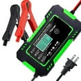 thumbnail image 1 of DEBGFS Car Battery Charger 12V Intelligent Automatic Battery Charger/Maintainer Trickle Charger LED Display Overcharge Protection Low Voltage Protection, 1 of 4