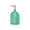 Green, variant on AYktou 450Ml Home Soap Dispenser, Pineapple Style Glass Hands Lotion Bottle Dispenser Liquid Dispenser, Household Body Wash Pump Bottle Bathroom Lotion Refill Bottle Toilet Set Refill Bottle, Blue