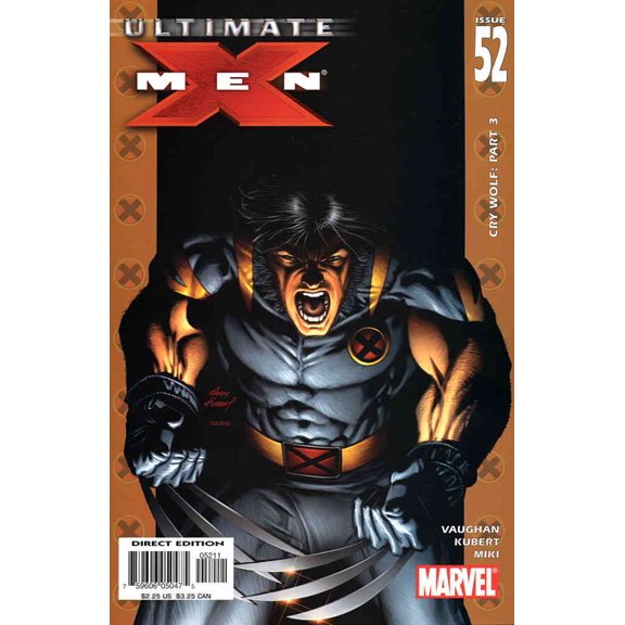 Ultimate X-Men #52 VF ; Marvel Comic Book