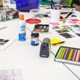 thumbnail image 2 of 4oz Rubber Cement with Brush Applicator, Clear Craft & Office Adhesive, 2 of 3