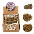 thumbnail image 4 of SHISUYAN Aura Quartz Crystal Geode Plating Agate Stone Set Agate Geode Ore Stone, 4 of 9