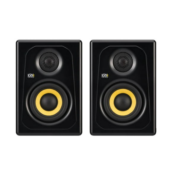 Par de Monitores Estudio KRK K3-NA 3.5" 65W Entrada total TRS 1/4" RCA