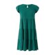 thumbnail image 3 of Lucakuins Mujeres Casual Plisado Vestido Corto, Adultos Primavera Color Sólido Cuello Redondo Manga Corta Mini Vestido Lucakuins moda, 3 of 9