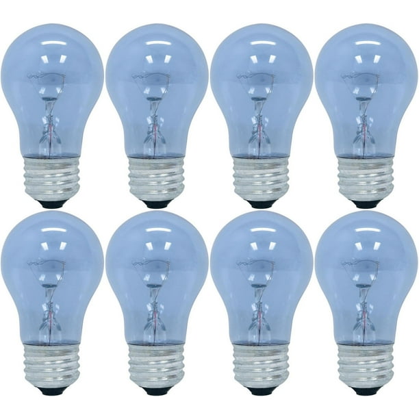 GE Lighting 48698 Reveal Medium Base A15 for Ceiling Fan 60Watt Bulb