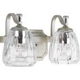 thumbnail image 3 of P300117-134-Progress Lighting-Anjoux - 2 Light in Luxe and New Traditional and Transitional style - 14 Inches wide by 7.5 Inches high-Silver Ridge, 3 of 7