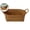 Brown-M, variant on Woven Basket with Handle, Wicker Storage Basket, Oval Rattan Woven Shelf Basket for Organizing, Storage Bin Organizer for Fruit Kitchen Living Room Bedroom Bathroom Tabletop
