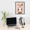 thumbnail image 7 of WFSposter Little Rabbit Poster Bunny Print Pastel Color Art Portrait Art Watercolor Art Gift for Kids & Parents Chic Decor for Nursery,Bedroom or Kid's Room 8x10 Wall Art, 7 of 7
