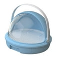 thumbnail image 3 of Caja de cría de gusanos de seda, multifuncional, espaciosa, para animales pequeños. Azul, 3 of 9