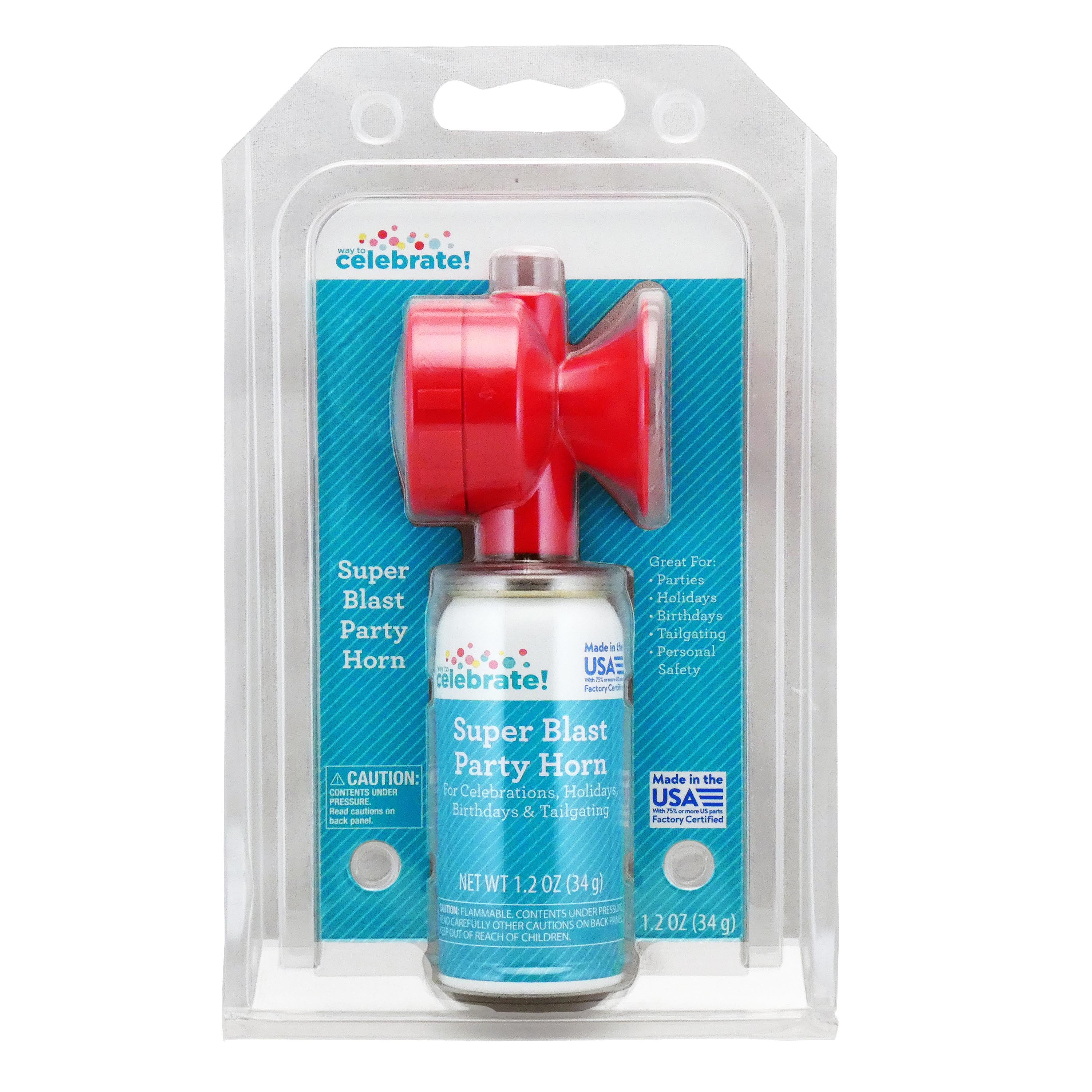 Super Blast Party Horn, 1.2 oz, by Way To Celebrate
