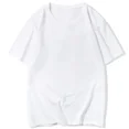 thumbnail image 3 of Camiseta de cuello redondo con etiqueta completa de 230 g, diseño de gráficos impresos de alta calidad, camiseta para hombres y mujeres, sudadera informal cómoda, 3 of 3