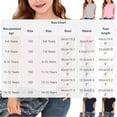 thumbnail image 3 of PWPSG Girls Back to School Shirts Kids Crewneck Tees Lightweight Summer Casual Shirts Solid Short Sleeve Tops for School & Daily Wear Yellow 9-10 Years, 3 of 8