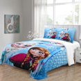 thumbnail image 4 of D Printed Duvet Cover With Pillowcases, Elsa Bedding Set For Teens With Zipper Closure, Kin Soft Microfiber Duvet Cover 135*200 Cm, 4 of 5