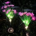 thumbnail image 5 of Harpi Solar Lights Outdoor Pathway Solar Garden Lights, forty-Two LED Daisies Lights, for Yard, Gardens Decor Luces Solares Para Exteriores, 5 of 8