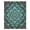 Blue, Pattern 11, variant on ODIKA 4'x6' Machine Washable Non-Slip Area Rug, Oriental Teal High Traffic Rug, Green, 996870