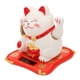 thumbnail image 5 of 2,5 pulgadas creativas lindas manos temblorosas Solar Lucky Fortune Cat riqueza agitando Likrtyny Para estrenar, 5 of 8
