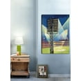 thumbnail image 4 of Marmont Hill Baseball Stadium at Night by Roy Hilton Painting Print on Canvas, 4 of 7