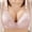 Pink, variant on YHAJDS Women Large Size Bras,Women's Bras For Women No Underwire Wireless Bra Front Closure Gathering Strapless Bra With Clear Shoulder Straps For Ladies