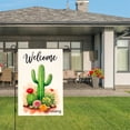 thumbnail image 3 of Amhnf Welcome Cactus And Succulents Garden Flag For Home Outdoor Garden Yard Decor 12x18 inch, 3 of 5