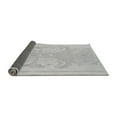 thumbnail image 2 of Ahgly Company Indoor Square Abstract Gray Modern Area Rugs, 6' Square, 2 of 4