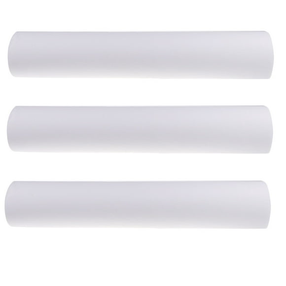 3 Rouleaux Jetables Draps / Rouleaux de Papier de Table de Massage - Tissu Non Tissé, Couverture de Feuilles Jetables pour Table d'Examen, Lit Spa et Chaise, Blanc