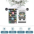 thumbnail image 6 of pogooe Happy Easter Truck Black Buffalo Plaid Check Kitchen Dish Towel 2 Packs, Bunny Egg Polka Dot Tea Bar Hand Drying Baking Cloth, Spring Funny Rabbit Carrot Farmhouse Decor Home Decorations 18x26, 6 of 6