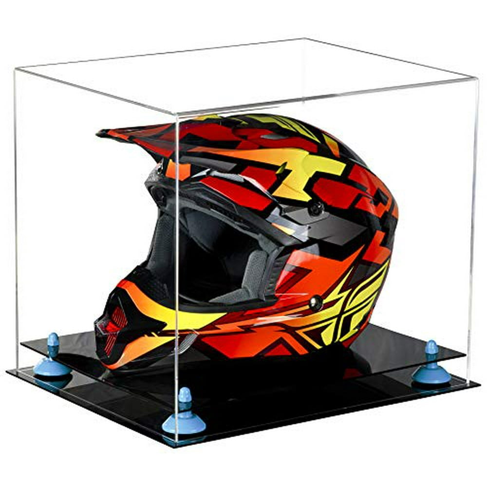 Deluxe Clear Acrylic Motorcycle Motocross or Nascar Racing Helmet