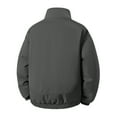 thumbnail image 3 of Men Puffer Jackets Thickened Warm Stand Collar Bubble Coat Long Sleeve Zip Up Parka Outdoor Windproof Down Outwear, 3 of 4