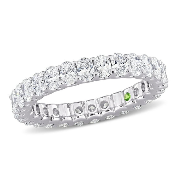 Created Forever Women's 2 1/4ct TW Lab Grown Diamond 14k White Gold Eternity Ring
