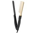 thumbnail image 3 of Peine caliente, peine calefactor eléctrico, peine para cabello liso, húmedo y seco, elaborado por expertos, 3 of 14
