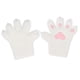 thumbnail image 2 of Guantes de animales para hombres y mujeres, accesorios de cosplay, guantes de peluche con forma de pata de gatito para adultos Blanco, 2 of 9