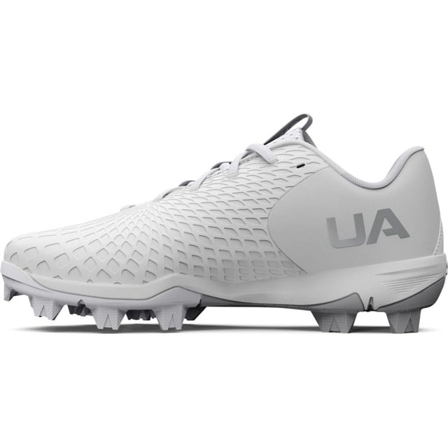 Zapatos Under Armour Glyde 2.0 RM JR para niñas, blanco/gris halo