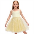 thumbnail image 1 of Icvfdpl Robe pour Filles, Robe de Fête Sans Manches en Maille pour Danse Princesse, Robes d'Extérieur Douces pour la Peau, Robe d'Été 18-24 Mois, 1 of 5
