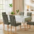 thumbnail image 2 of Chair Covers for Dining Room 4 Pack, Stretch Dining Chair Cover, Washable Spandex Kitchen Parsons Chair Slipcovers,Chair Covers for Home or Party, 2 of 6