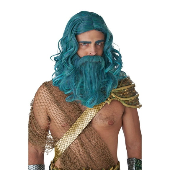 California Costumes Adult Ocean King Wig