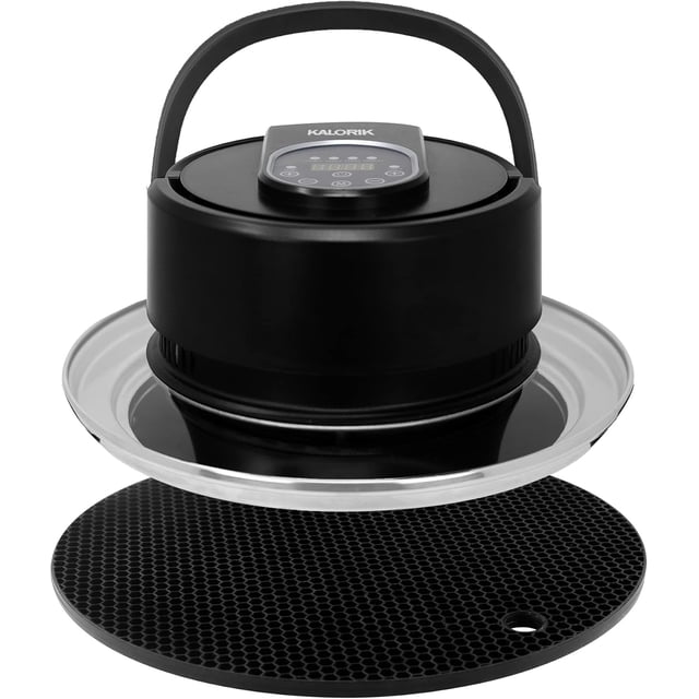 (Open Box) Kalorik Digital Universal Air fryer Lid, Black FT46587BK