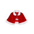 thumbnail image 1 of 2022 Winter Red Velvet Cape Cloak Christmas Women Girl Shawl Party Costumes Dress Decoration Santa Claus Costume Fashion, 1 of 4