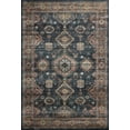 thumbnail image 2 of Machine Washable Area Rug 6 Round, Loloi Anniston Denim / Sunset, 2 of 5