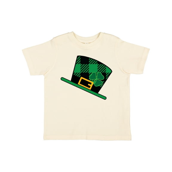 Inktastic St Patricks Day Irish Green Buffalo Plaid Boys or Girls Toddler T-Shirt