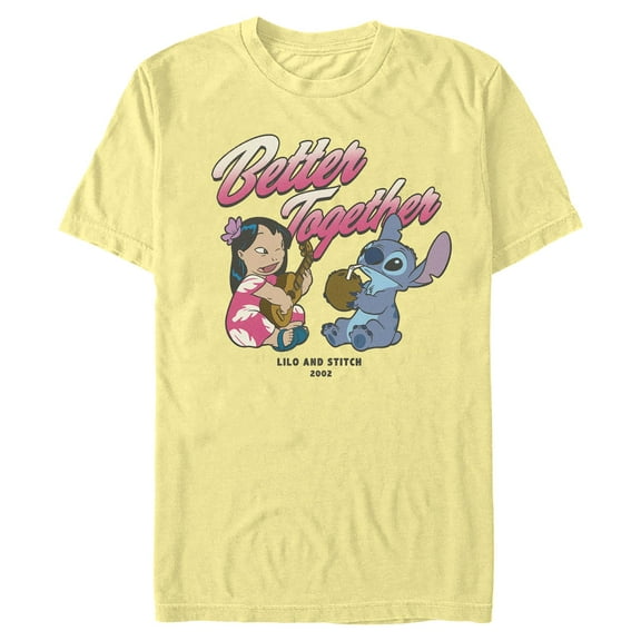 Mens Lilo & Stitch Better Together T Shirt