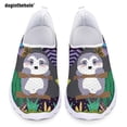 thumbnail image 1 of Doginthehole - Zapatillas de deporte cómodas con diseño de perezoso para mujer, de malla, sin cordones, para verano, para playa, 1 of 5
