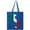 Royal Blue, variant on Inktastic Italian Map Flag Tote Bag